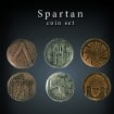 Spartan Legendary Metal Coins