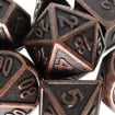 TDSO Metal Fire Forge Ancient Copper Dice
