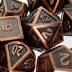 TDSO Metal Fire Forge Copper Dice