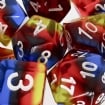 TDSO Layer Transparent Burning Sand Dice