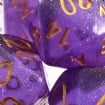 TDSO Iridescent Glitter Purple Dice
