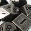 TDSO Metal Antique Silver Mini Dice