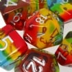 TDSO Layer Transparent Sunset Dice