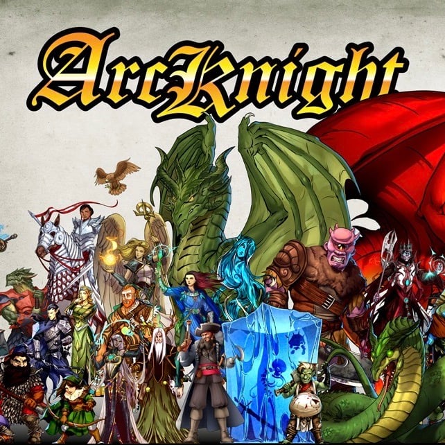ArcKnight Flat Plastic Miniatures