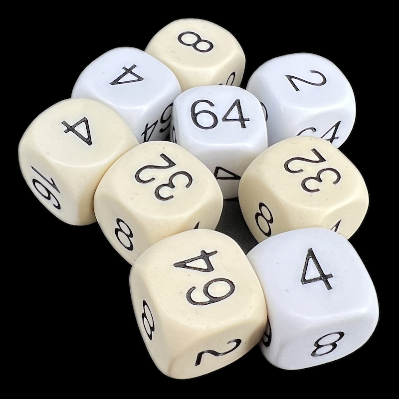 Backgammon Doubling Dice