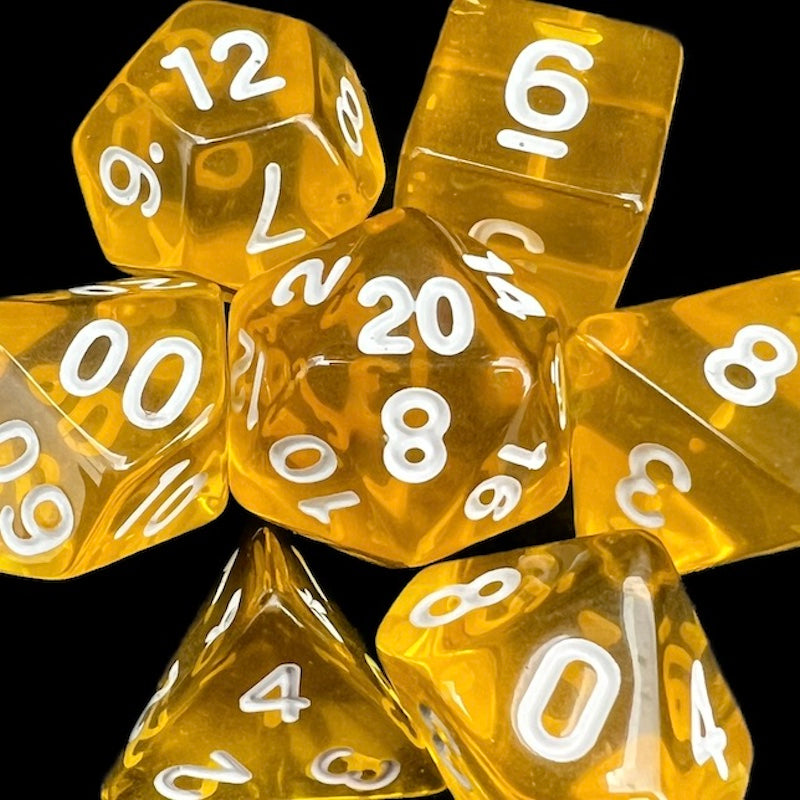 TDSO Bright Gem Topaz Dice