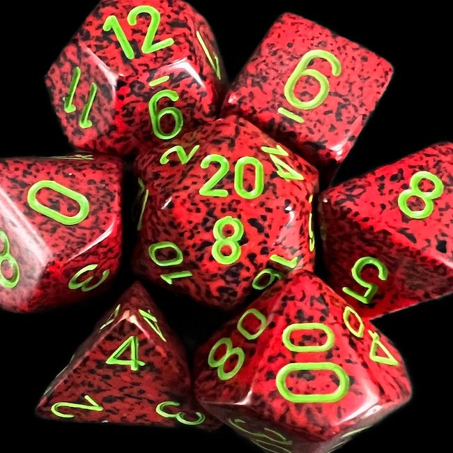 Chessex Speckled Strawberry Dice