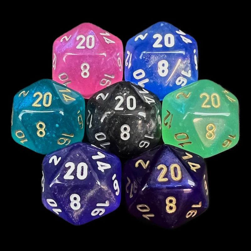 Chessex Borealis Dice