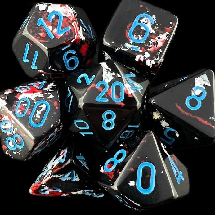 Chessex Brush Dark Side Dice