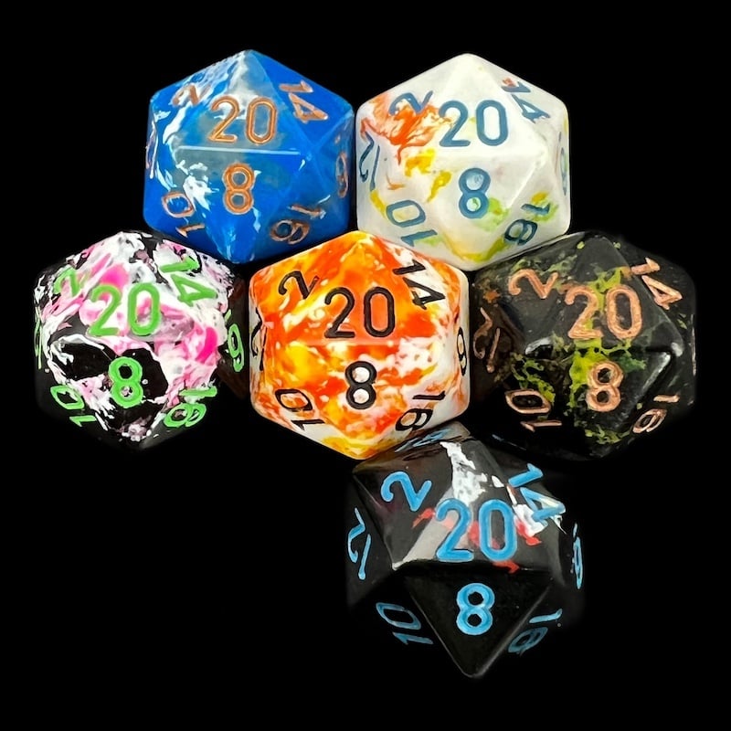 Chessex Brush Dice
