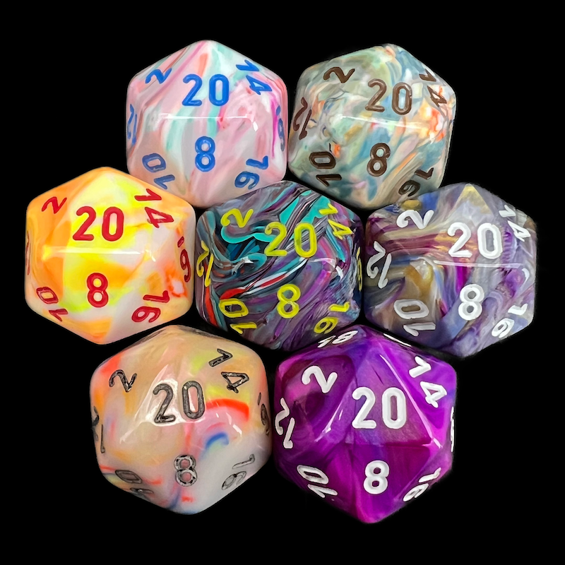 Chessex Festive Dice