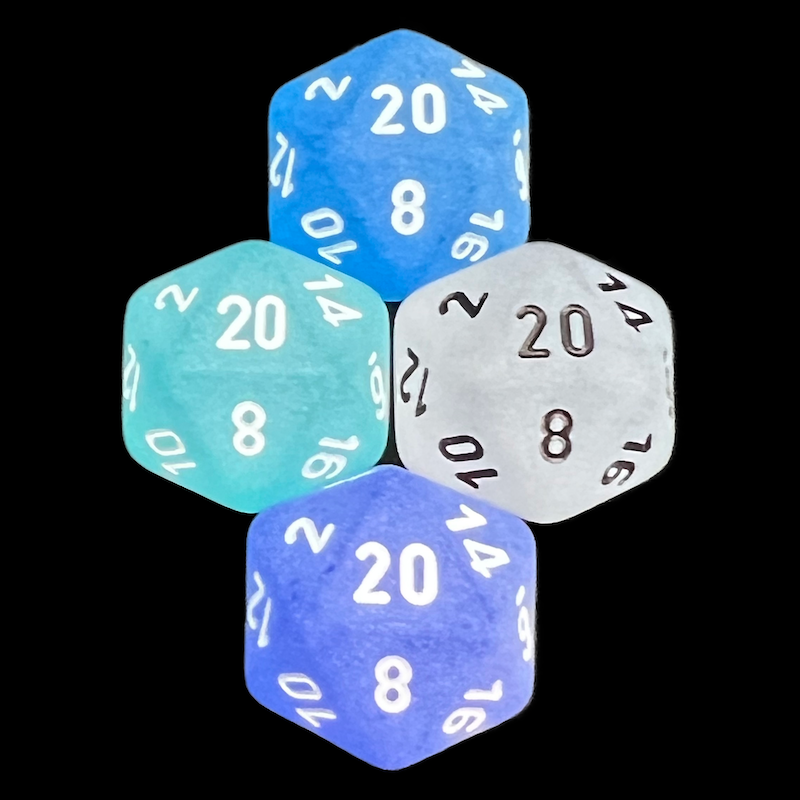 Chessex Frosted Dice