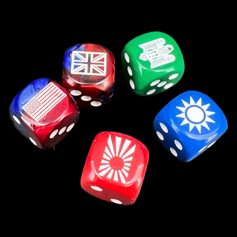 Military & World War Logo Dice