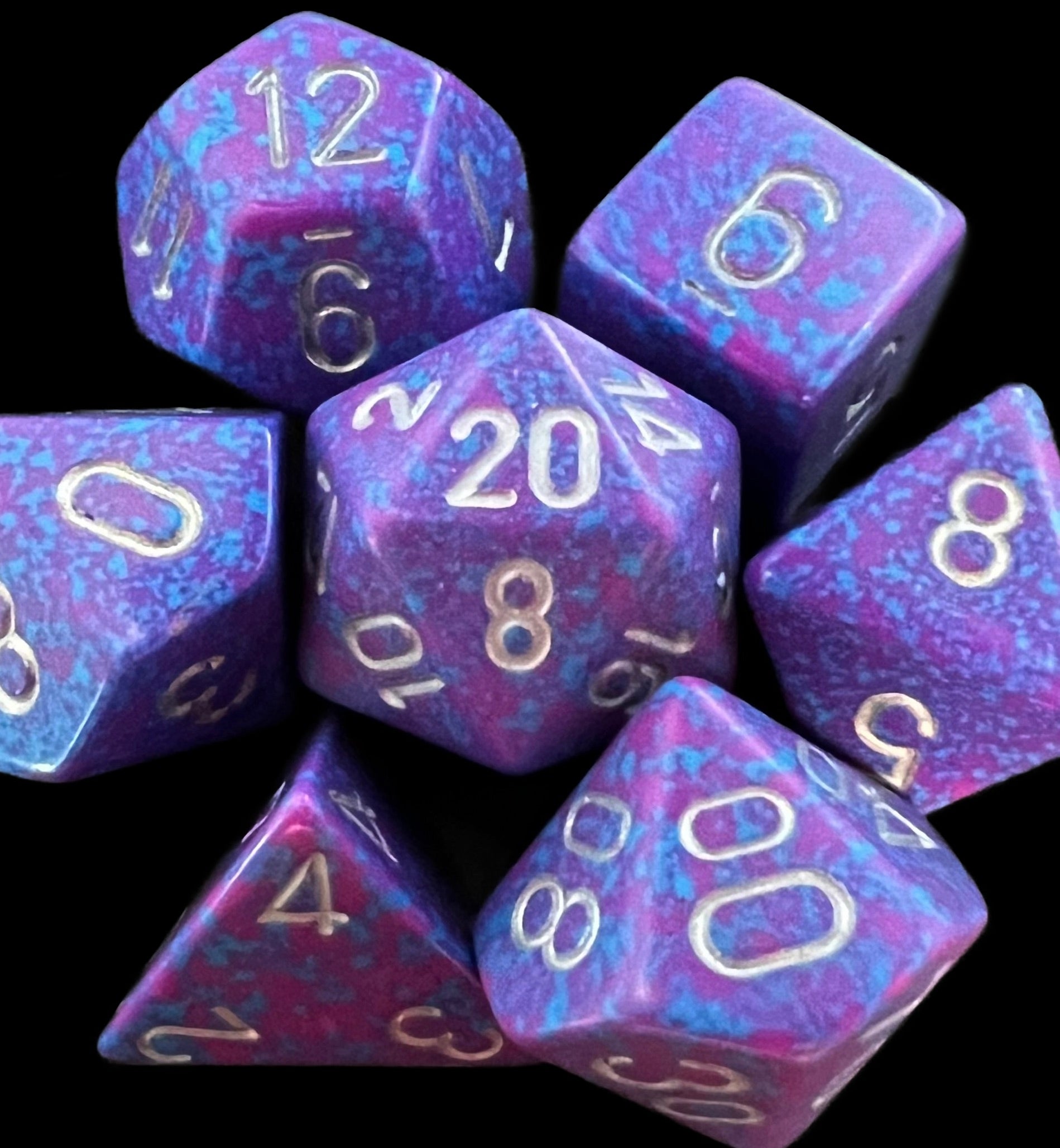 Chessex Speckled Silver Tetra Dice