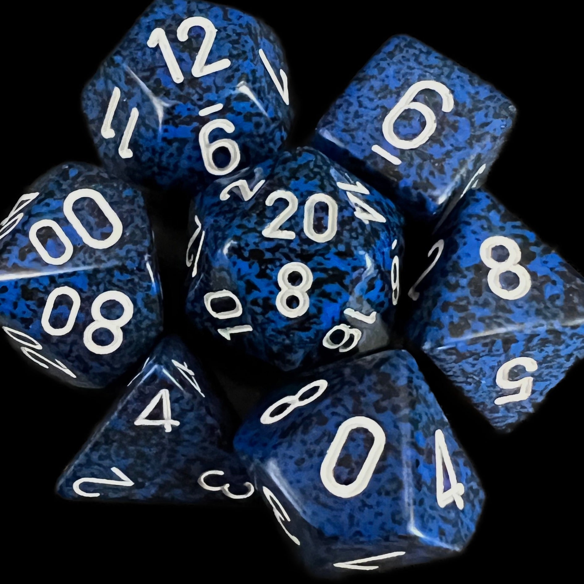 Chessex Speckled Stealth Dice