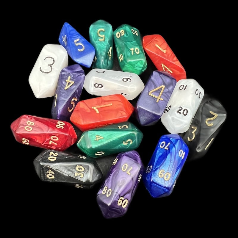 Crystal Caste - Crystal Shaped Dice