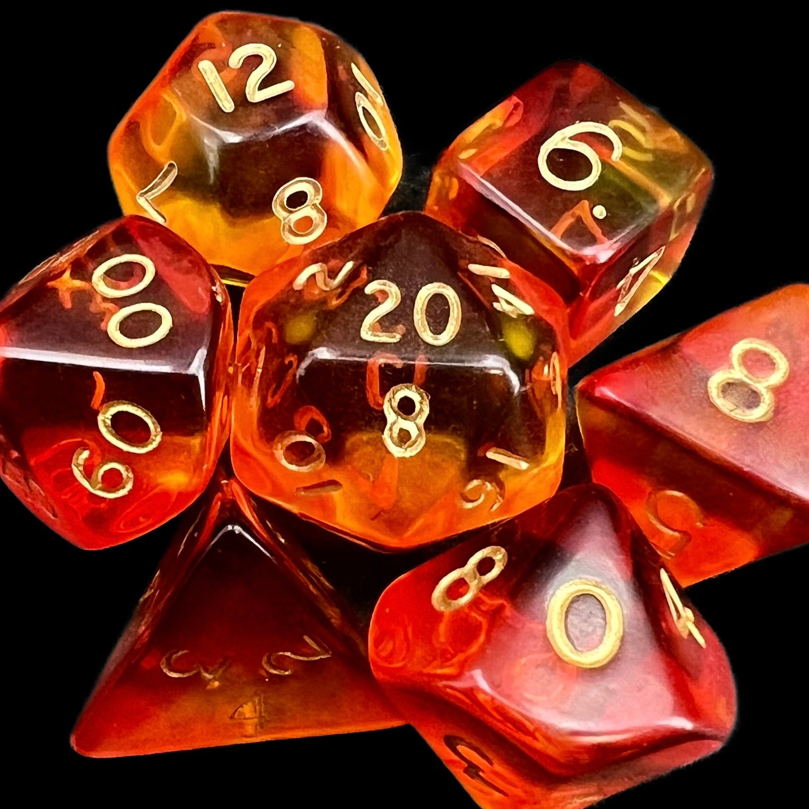 D&G Gem-Blitz Red Dice