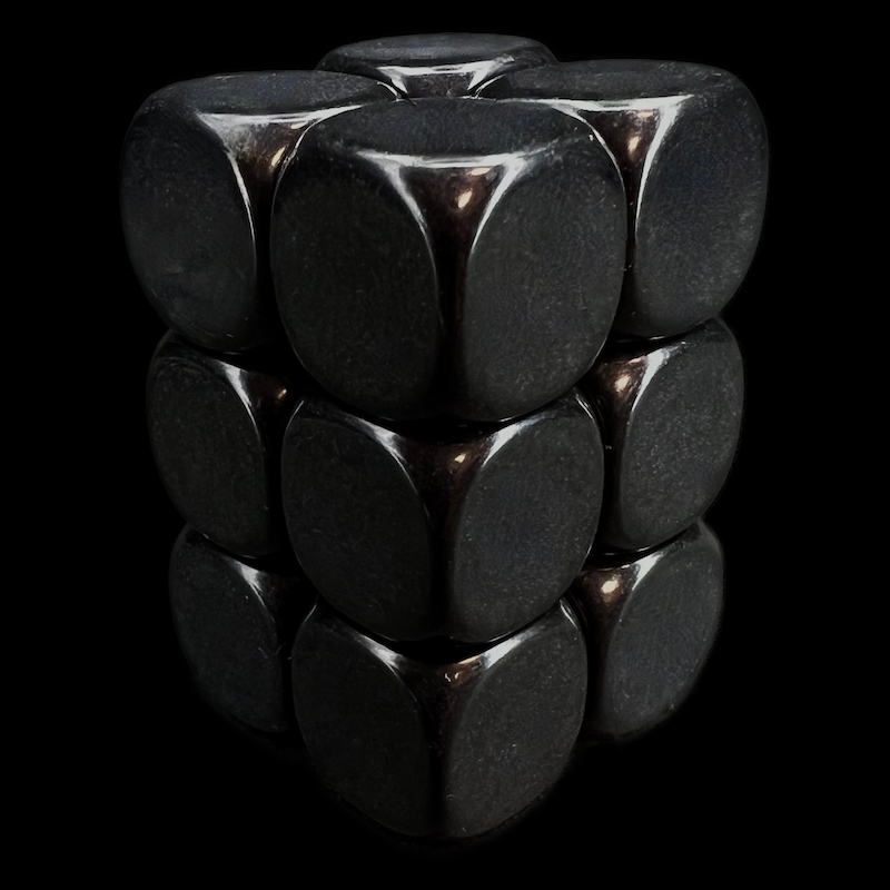 D&G Blank Black Dice