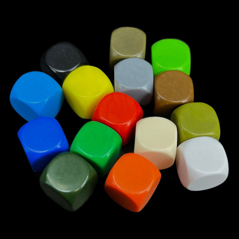 X D&G Blank Dice Other Colours