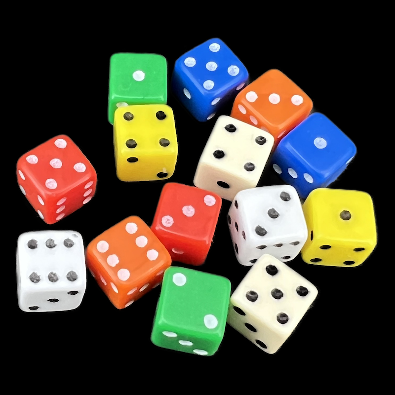 Mini D6 Dice
