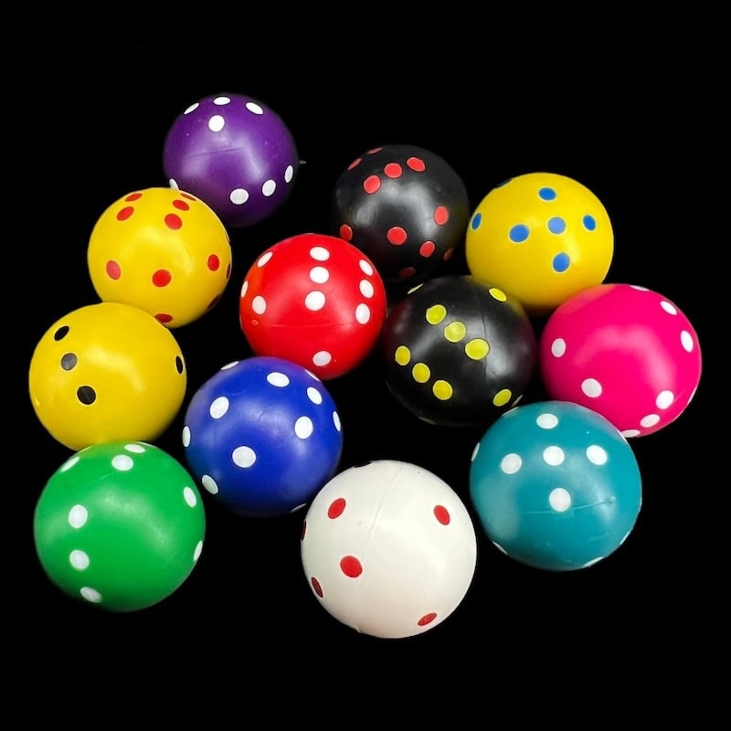 Ball 'Round' D6 Dice