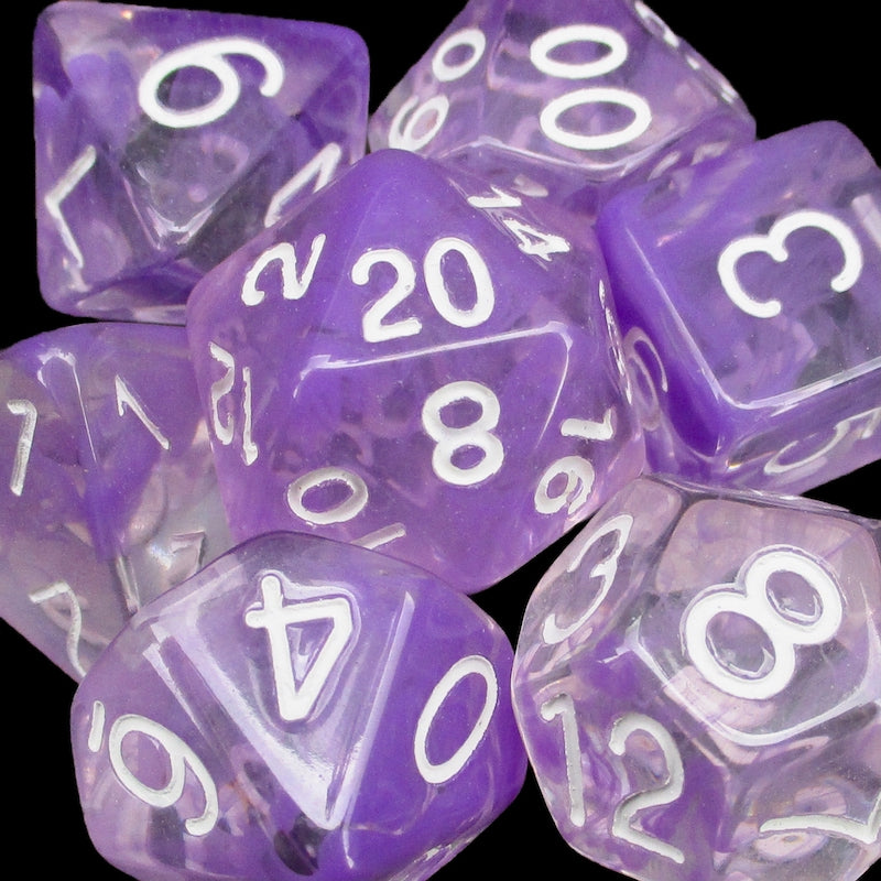 Role 4 Initiative Diffusion Amethyst Dice