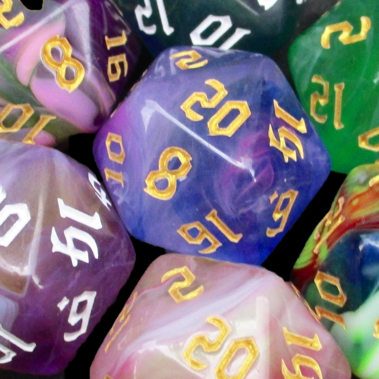 TDSO Gothic Colour Blend Dice