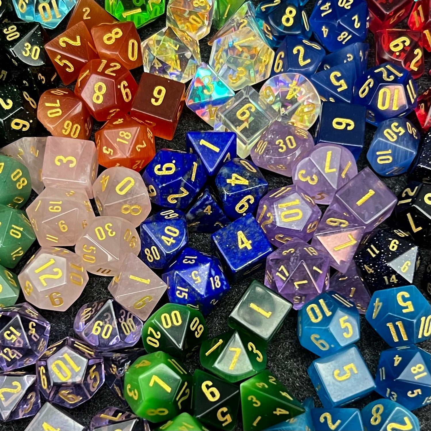 TDSO Gemstone Mini Dice Sets