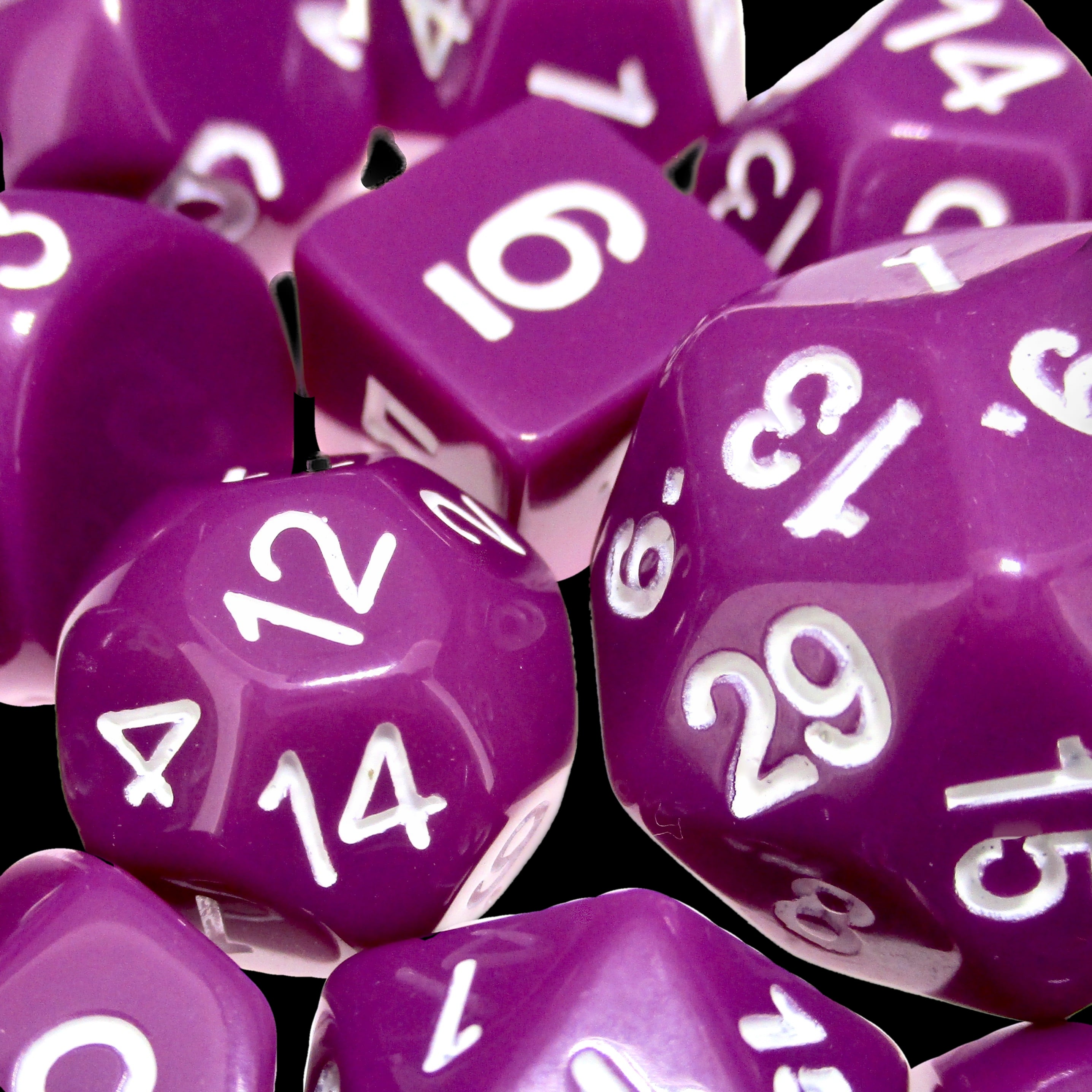 X DISCONTINUED Impact Opaque Light Purple Dice