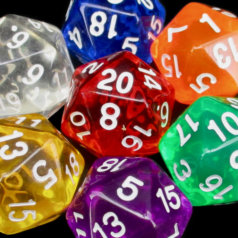 TDSO Bright Gem Dice