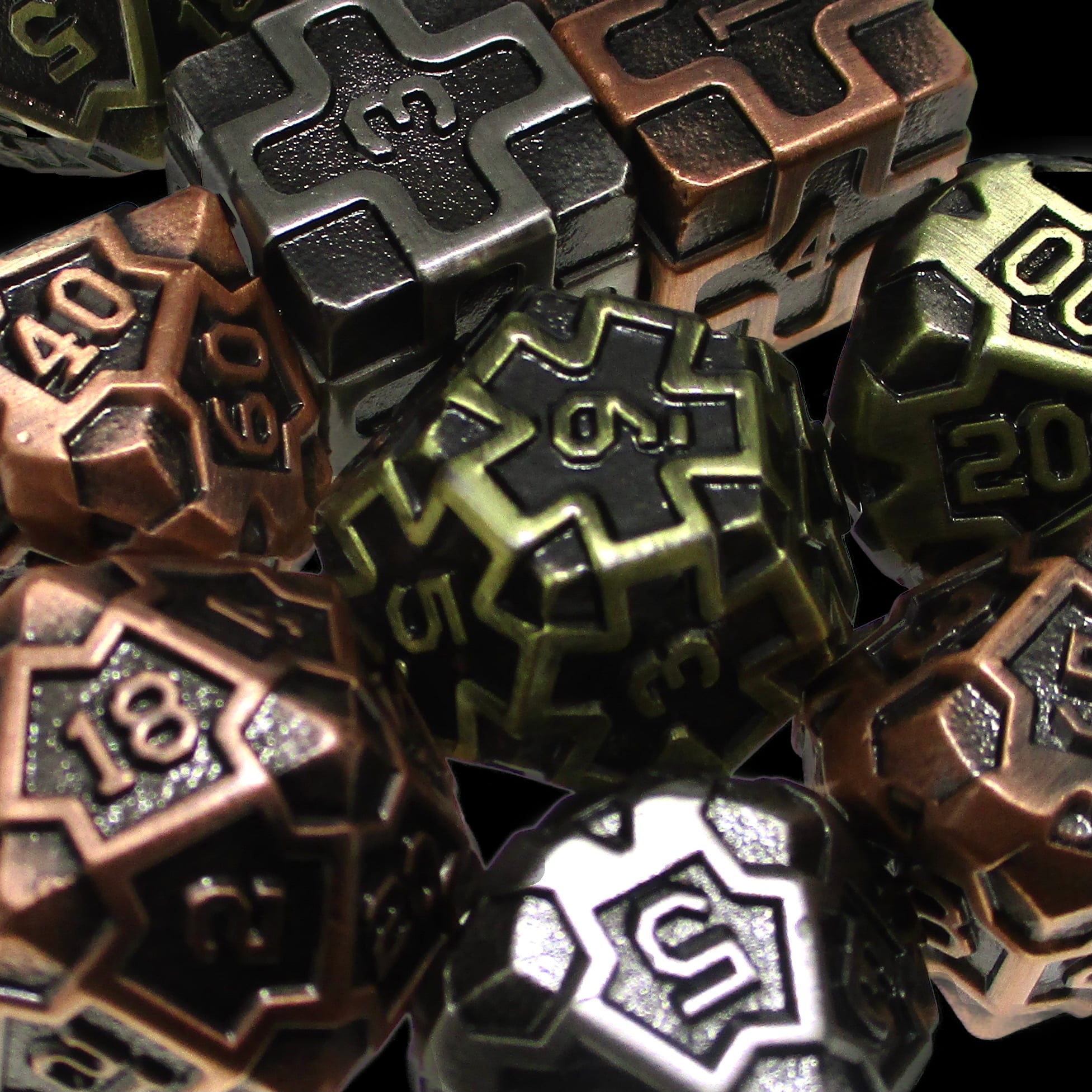 TDSO Metal Arcanist Dice