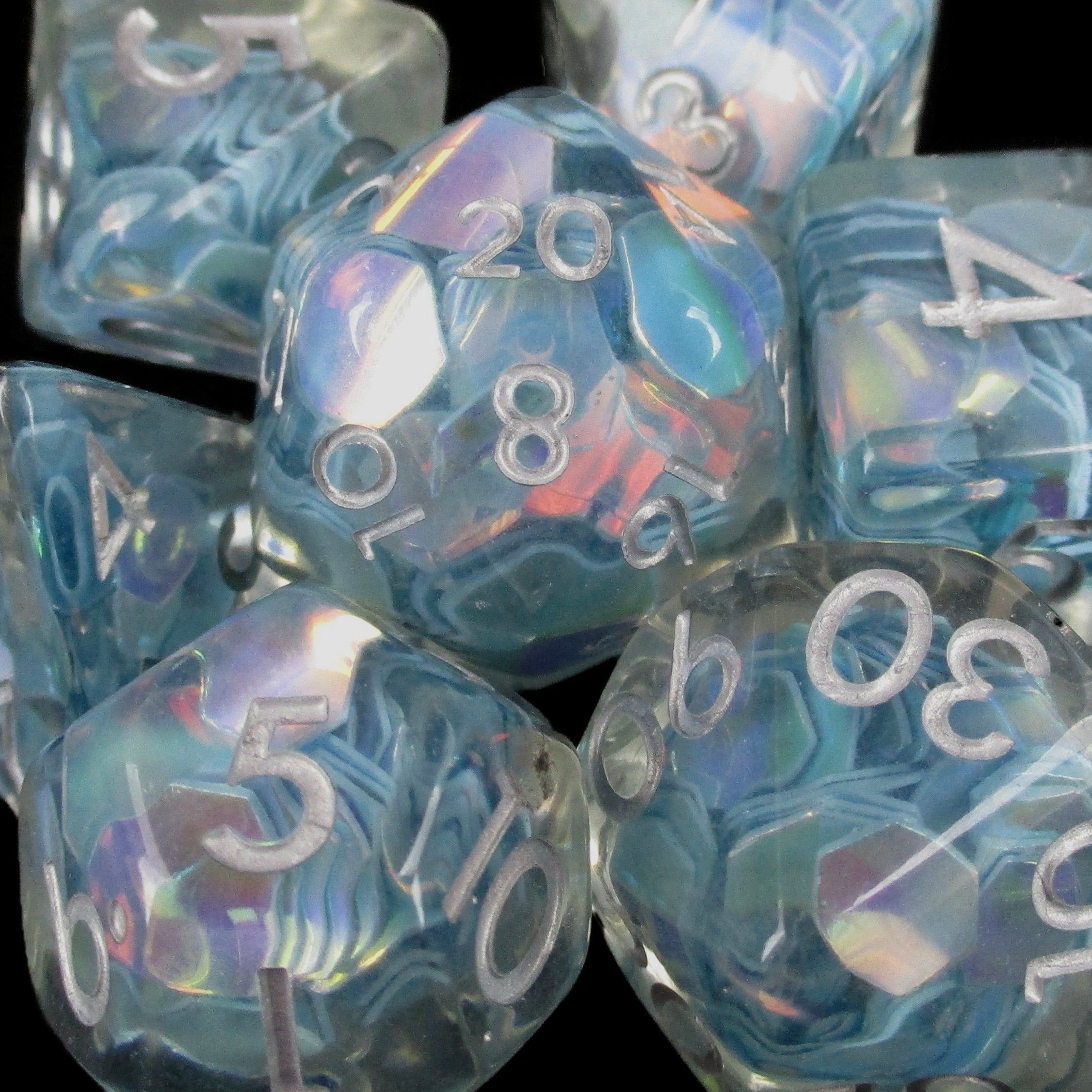 TDSO Blue Dragon Scale Dice