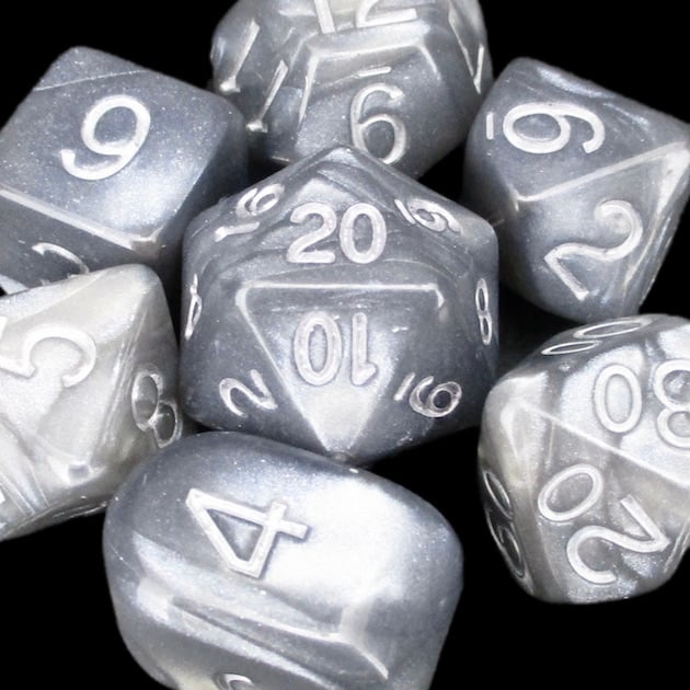 Role 4 Initiative Steel Dragon Shimmer Dice