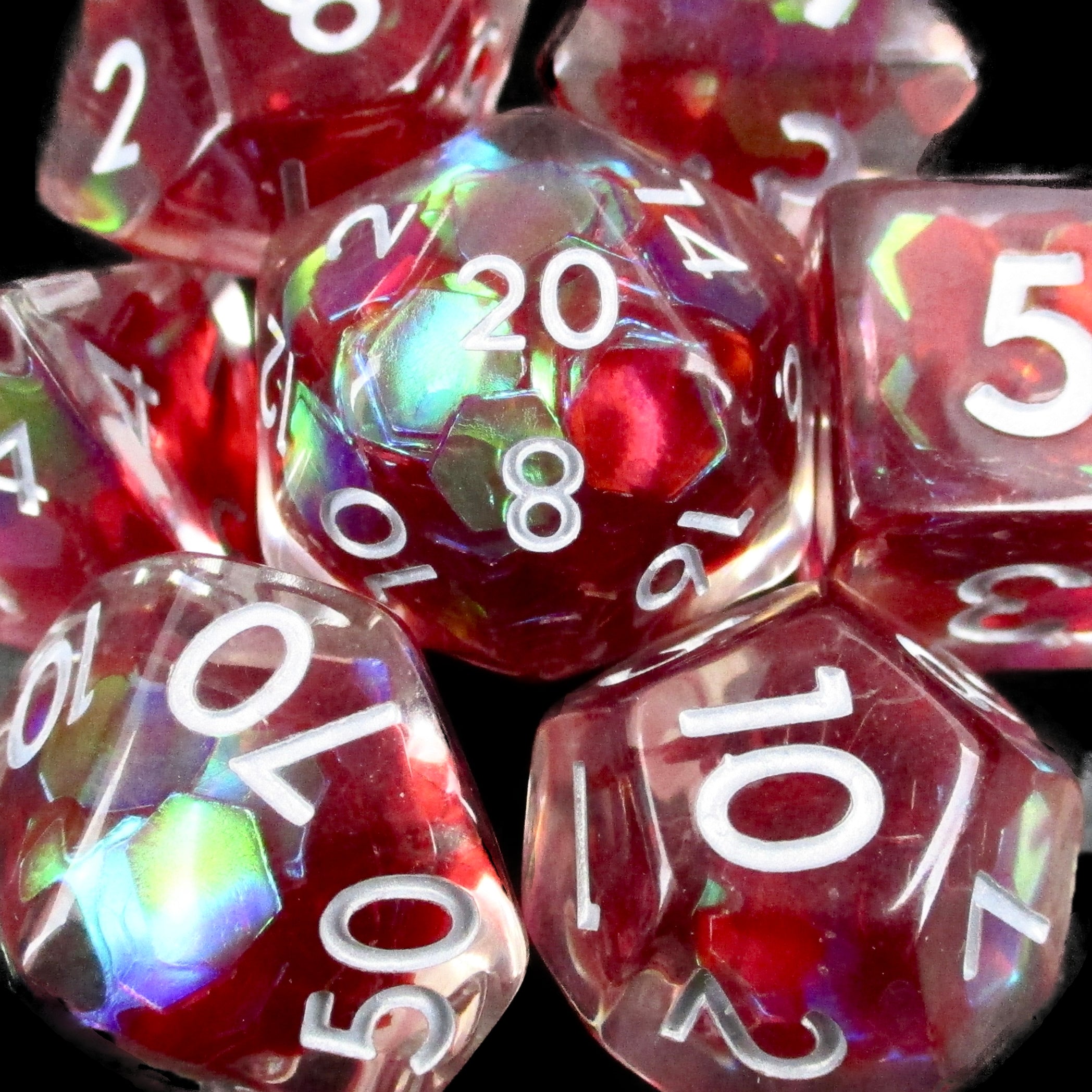 TDSO Red Dragon Scale Dice