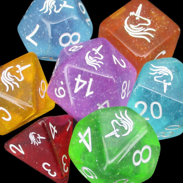 TDSO Light Unicorn Dice