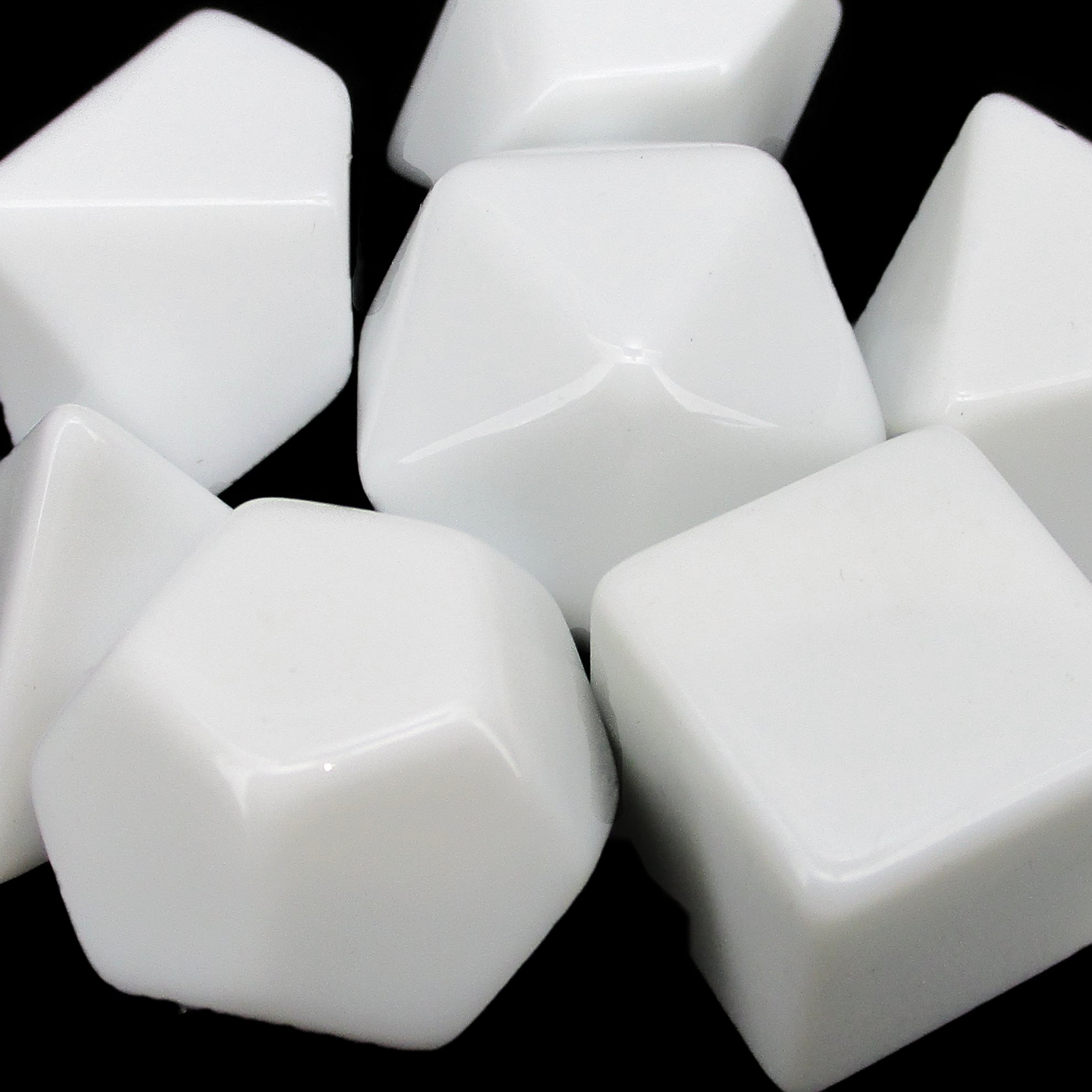 TDSO Blank White Dice