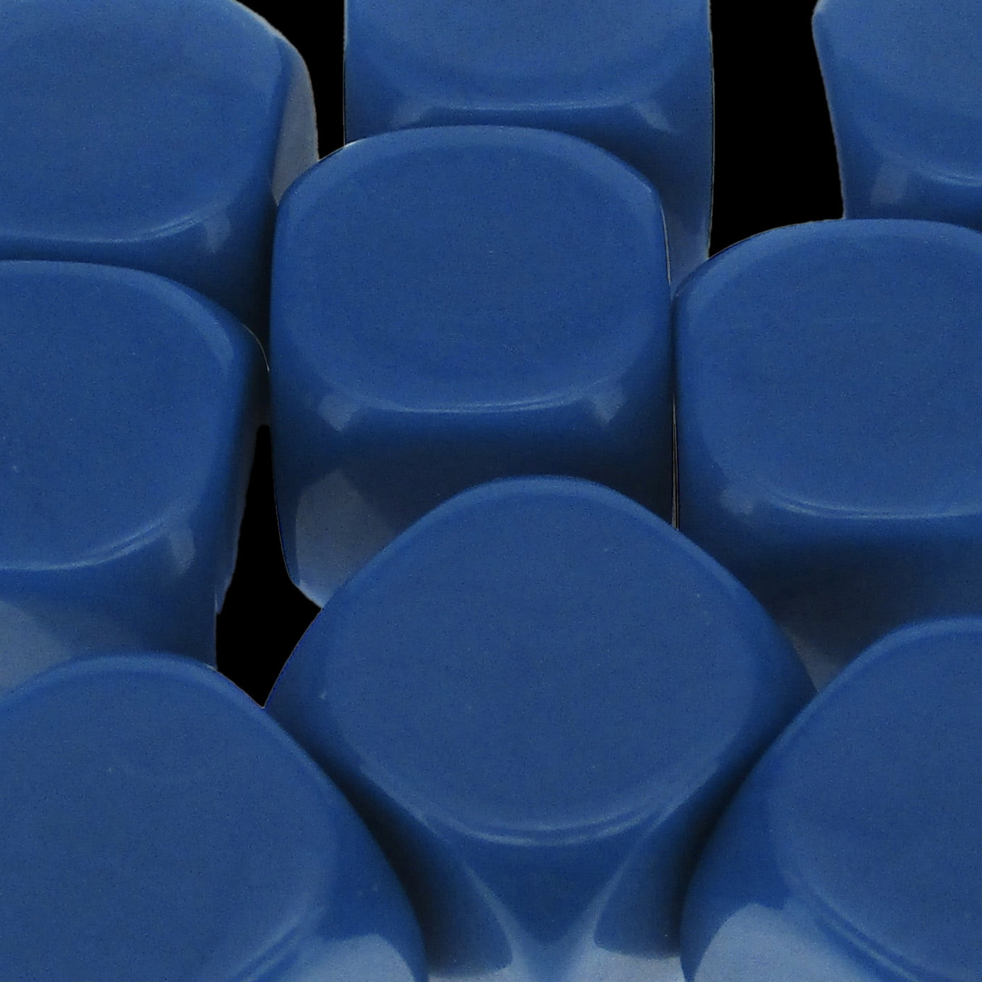 TDSO Blank Bright Blue Dice