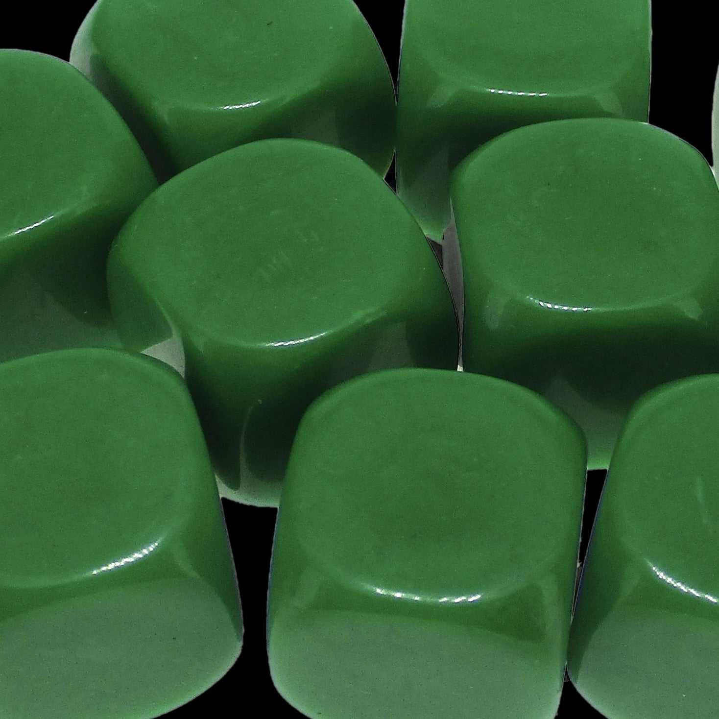 TDSO Blank Green Dice