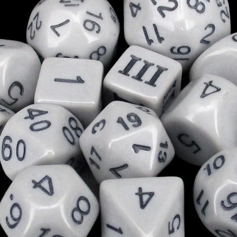 *Impact Opaque Grey & Black Dice