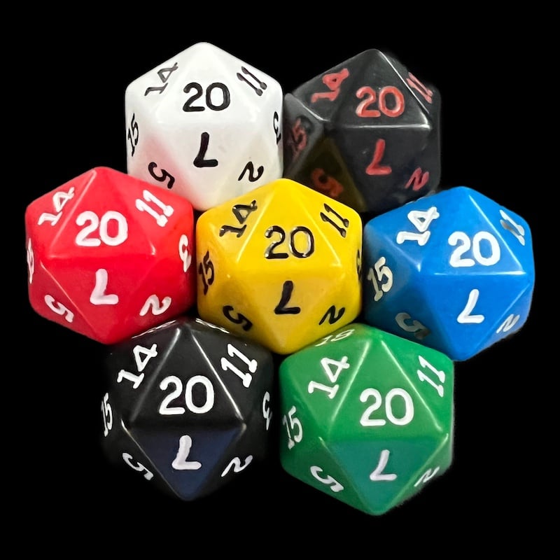 Koplow Opaque Dice