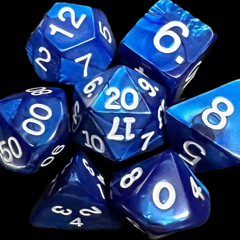 Koplow Pearl Navy Dice