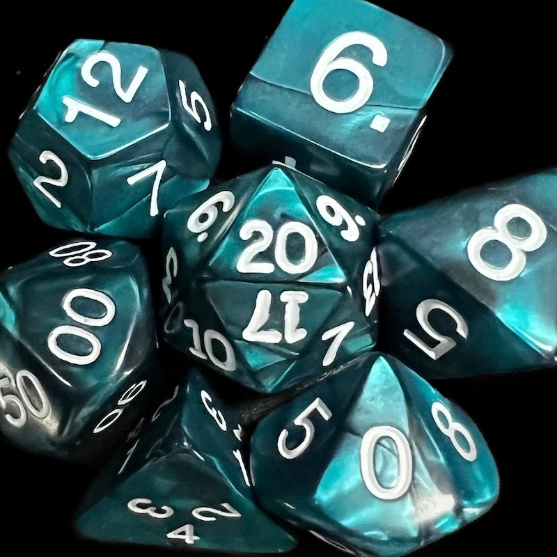 Koplow Pearl Emerald Dice