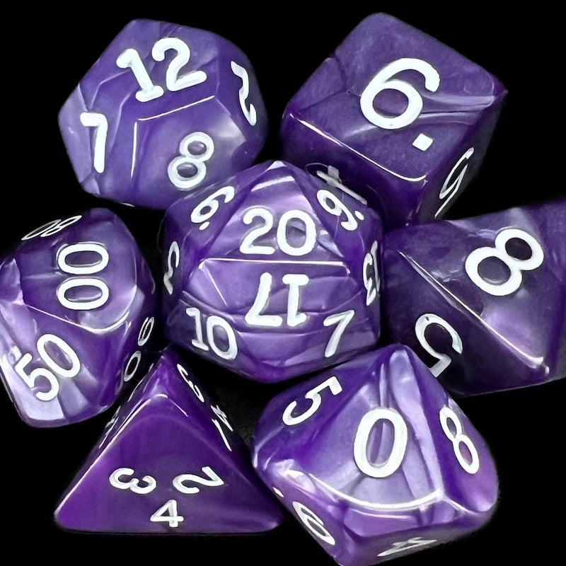 Koplow Pearl Purple Dice