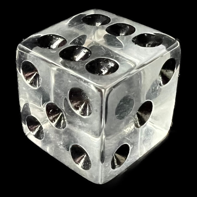 Koplow Transparent Clear Dice