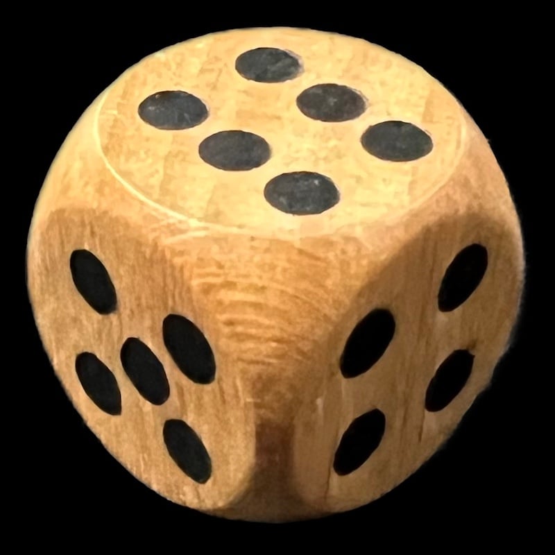 Wooden Dice