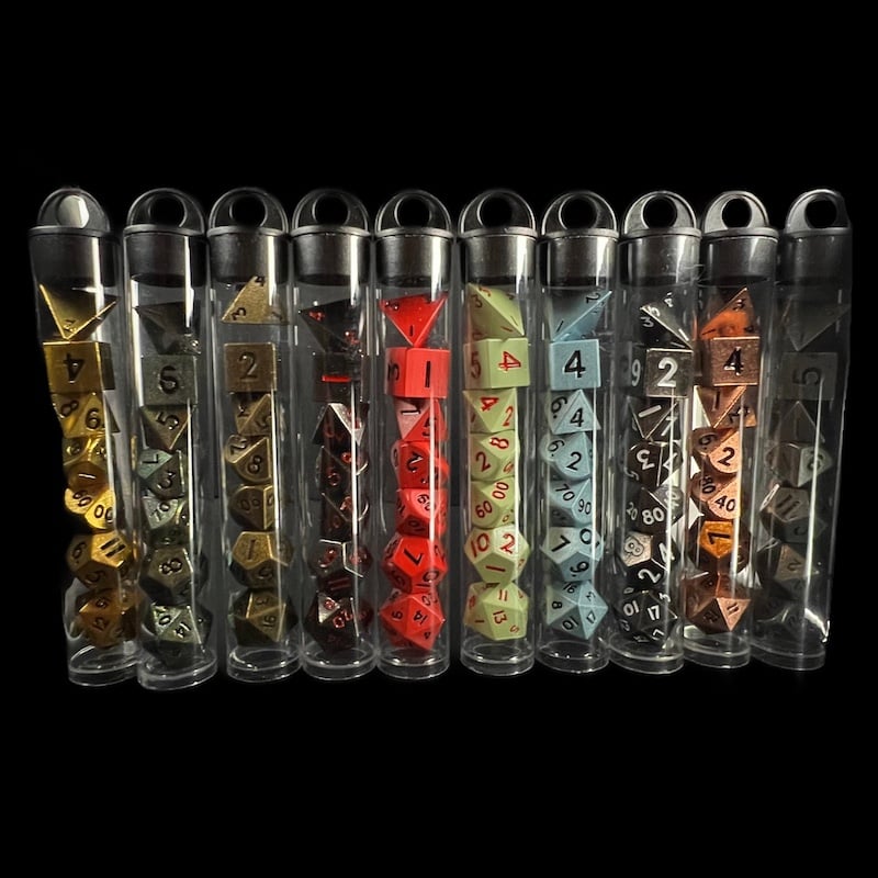 TDSO Metal Mini Dice Sets