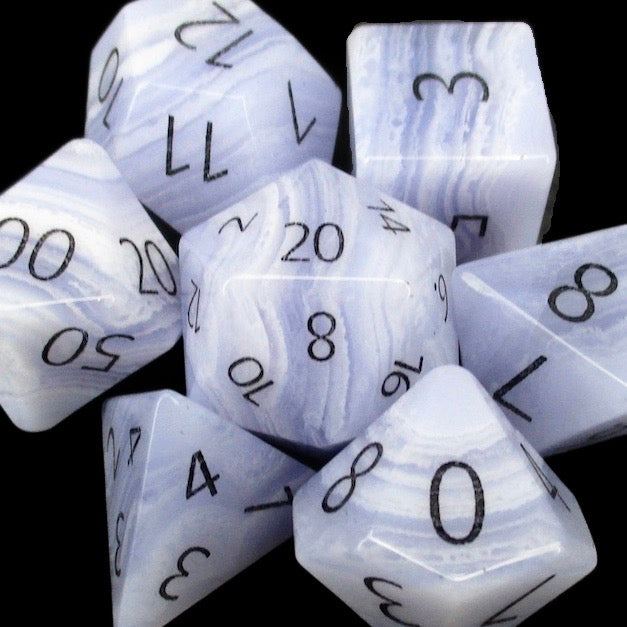 TDSO Gemstone Agate Lace Dice