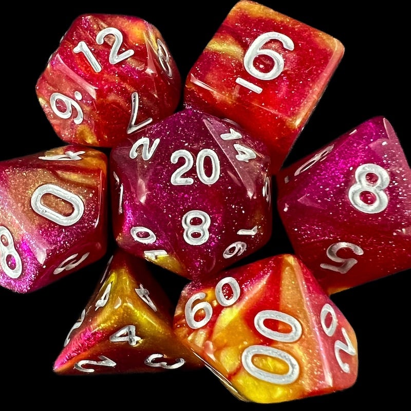 TDSO Aurora Solar Flare Dice