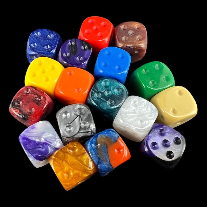 Blank Faced Dice