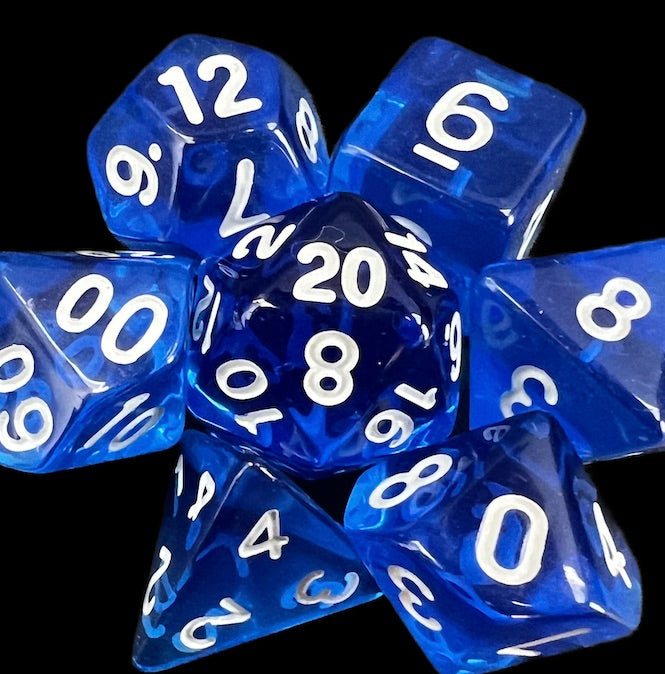 TDSO Bright Gem Sapphire Dice